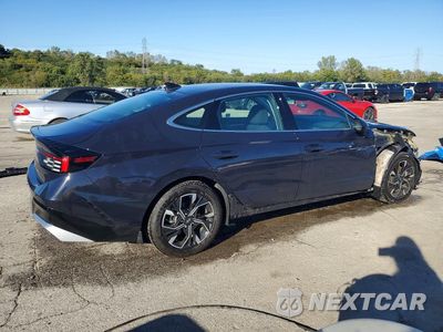 Trzecie zdjęcie samochodu z tyłu: 2024 HYUNDAI SONATA SEL VIN:KMHL64JA5RA386718 - miniatura
