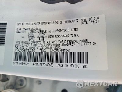 Zdjęcie 12 z 12 samochodu: 2021 TOYOTA TACOMA SR5 V6 VIN:3TYAZ5CN9MT012542 - miniatura
