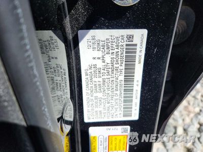 Zdjęcie 12 z 12 samochodu: 2022 HONDA CIVIC LX VIN:2HGFE2F2XNH558619 - miniatura