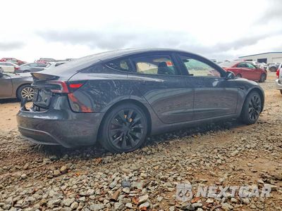 Trzecie zdjęcie samochodu z tyłu: 2024 TESLA MODEL 3 VIN:5YJ3E1EA3RF765756 - miniatura