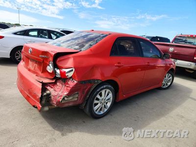 Trzecie zdjęcie samochodu z tyłu: 2010 TOYOTA COROLLA S VIN:2T1BU4EE0AC508582 - miniatura