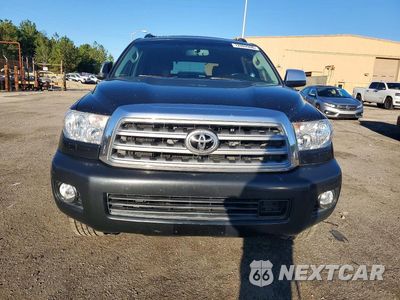 Piąte zdjęcie samochodu w środku: 2008 TOYOTA SEQUOIA PLATINUM VIN:5TDBY67A78S009399 - miniatura