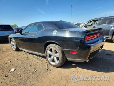 Drugie zdjęcie samochodu z przodu: 2013 DODGE CHALLENGER SXT VIN:2C3CDYAG1DH596611 - miniatura