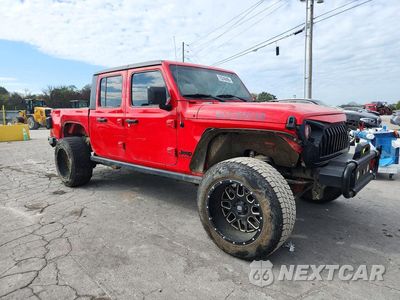 Czwarte zdjęcie samochodu z boku: 2022 JEEP GLADIATOR SPORT VIN:1C6HJTAG4NL169139 - miniatura