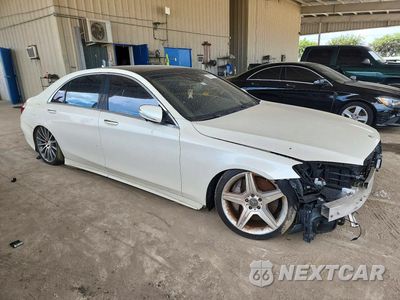 Czwarte zdjęcie samochodu z boku: 2015 MERCEDES-BENZ S 550 VIN:WDDUG8CBXFA168634 - miniatura