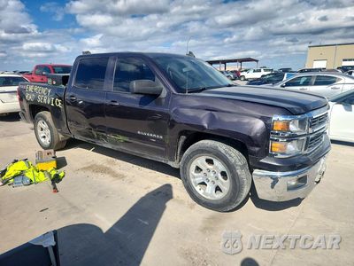 Czwarte zdjęcie samochodu z boku: 2015 CHEVROLET SILVERADO C1500 LT VIN:3GCPCREC1FG199464 - miniatura