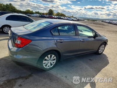 Trzecie zdjęcie samochodu z tyłu: 2012 HONDA CIVIC LX VIN:19XFB2F54CE313440 - miniatura