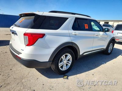 Trzecie zdjęcie samochodu z tyłu: 2020 FORD EXPLORER XLT VIN:1FMSK8DH6LGC55406 - miniatura