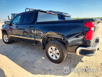 Drugie zdjęcie samochodu z przodu: 2021 CHEVROLET SILVERADO C1500 LT VIN:3GCPWCED1MG188605 - miniatura