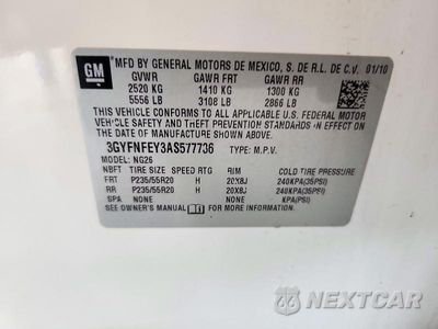 Zdjęcie 13 z 13 samochodu: 2010 CADILLAC SRX PREMIUM COLLECTION VIN:3GYFNFEY3AS577736 - miniatura