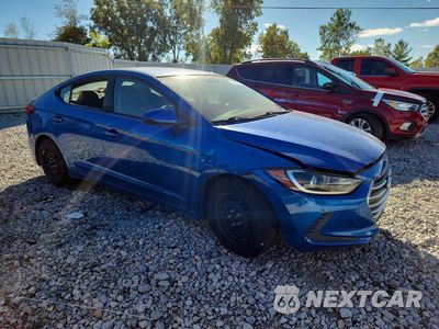 Czwarte zdjęcie samochodu z boku: 2017 HYUNDAI ELANTRA SE VIN:5NPD74LF6HH167059 - miniatura