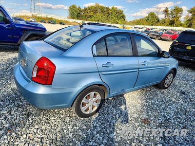 Trzecie zdjęcie samochodu z tyłu: 2008 HYUNDAI ACCENT GLS VIN:KMHCN46C68U195254 - miniatura