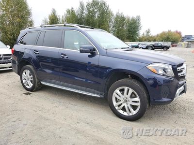 Czwarte zdjęcie samochodu z boku: 2019 MERCEDES-BENZ GLS 450 4MATIC VIN:4JGDF6EE5KB236072 - miniatura