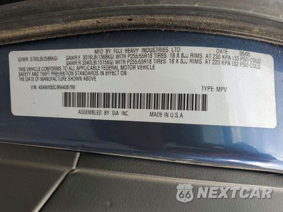 Zdjęcie 13 z 13 samochodu: 2006 SUBARU B9 TRIBECA 3.0 H6 VIN:4S4WX85C964406766 - miniatura