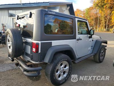 Trzecie zdjęcie samochodu z tyłu: 2008 JEEP WRANGLER X VIN:1J4FA24118L651051 - miniatura