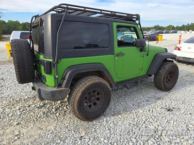 Trzecie zdjęcie samochodu z tyłu: 2012 JEEP WRANGLER SPORT VIN:1C4AJWAGXCL192286 - miniatura