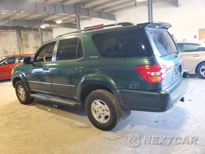 Drugie zdjęcie samochodu z przodu: 2002 TOYOTA SEQUOIA LIMITED VIN:5TDBT48A52S107131 - miniatura