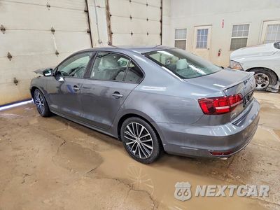Drugie zdjęcie samochodu z przodu: 2016 VOLKSWAGEN JETTA SPORT VIN:3VWD17AJ4GM401196 - miniatura