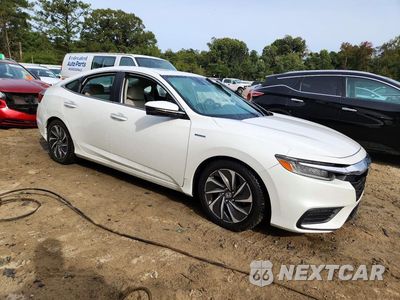 Czwarte zdjęcie samochodu z boku: 2019 HONDA INSIGHT TOURING VIN:19XZE4F91KE006857 - miniatura