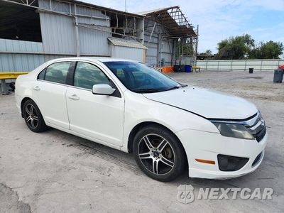 Czwarte zdjęcie samochodu z boku: 2010 FORD FUSION SE VIN:3FAHP0HAXAR307503 - miniatura