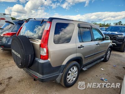 Trzecie zdjęcie samochodu z tyłu: 2006 HONDA CR-V EX VIN:SHSRD78816U403759 - miniatura