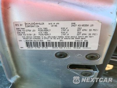 Zdjęcie 14 z 14 samochodu: 2006 JEEP LIBERTY LIMITED VIN:1J8GK58K16W101820 - miniatura