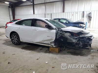 Czwarte zdjęcie samochodu z boku: 2022 CHEVROLET MALIBU RS VIN:1G1ZG5STXNF207628 - miniatura
