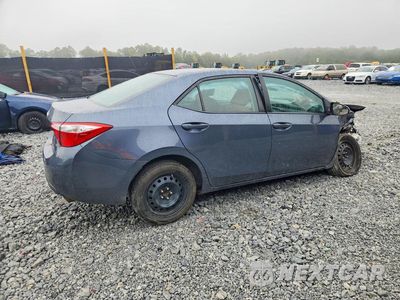 Trzecie zdjęcie samochodu z tyłu: 2016 TOYOTA COROLLA LE VIN:5YFBURHE7GP381931 - miniatura