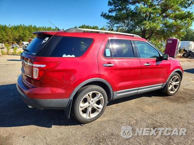 Trzecie zdjęcie samochodu z tyłu: 2015 FORD EXPLORER LIMITED VIN:1FM5K7F81FGA24857 - miniatura