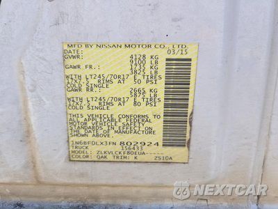 Zdjęcie 13 z 13 samochodu: 2015 NISSAN NV 2500 VIN:1N6BF0LX3FN802924 - miniatura