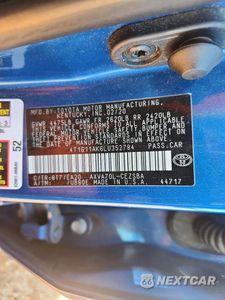 Zdjęcie 13 z 13 samochodu: 2020 TOYOTA CAMRY SE VIN:4T1G11AK6LU352784 - miniatura
