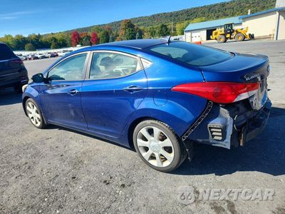 Drugie zdjęcie samochodu z przodu: 2013 HYUNDAI ELANTRA LIMITED VIN:KMHDH4AE5DU523536 - miniatura