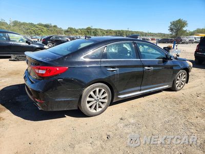 Trzecie zdjęcie samochodu z tyłu: 2016 HYUNDAI SONATA LIMITED VIN:5NPE34AF4GH286293 - miniatura