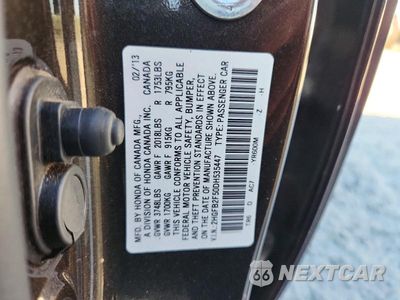Zdjęcie 12 z 12 samochodu: 2013 HONDA CIVIC LX VIN:2HGFB2F50DH535447 - miniatura