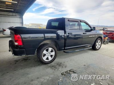 Trzecie zdjęcie samochodu z tyłu: 2012 DODGE RAM 1500 ST VIN:1C6RD6KT5CS267706 - miniatura