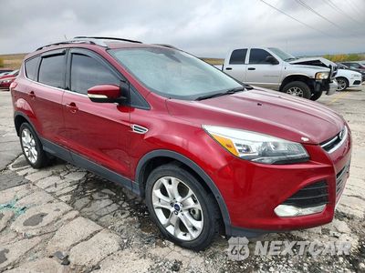 Czwarte zdjęcie samochodu z boku: 2014 FORD ESCAPE TITANIUM VIN:1FMCU9J97EUD37375 - miniatura