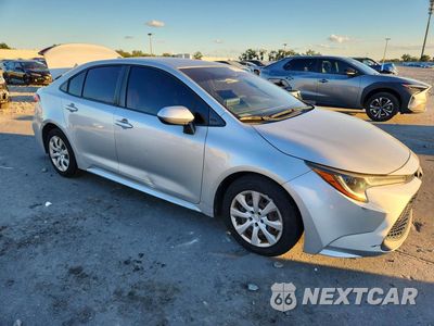 Czwarte zdjęcie samochodu z boku: 2020 TOYOTA COROLLA LE VIN:JTDEPRAE1LJ059430 - miniatura