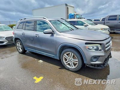Czwarte zdjęcie samochodu z boku: 2020 MERCEDES-BENZ GLB 250 VIN:W1N4M4GB4LW015888 - miniatura
