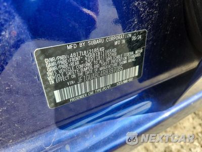 Zdjęcie 13 z 13 samochodu: 2024 SUBARU IMPREZA VIN:JF1GUABC4R8397085 - miniatura
