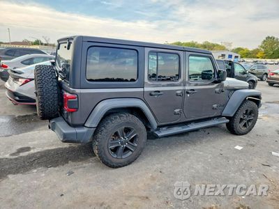 Trzecie zdjęcie samochodu z tyłu: 2020 JEEP WRANGLER UNLIMITED SPORT VIN:1C4HJXDG2LW101901 - miniatura