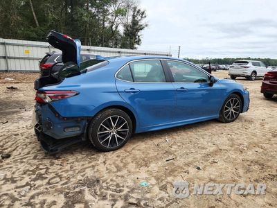Trzecie zdjęcie samochodu z tyłu: 2023 TOYOTA CAMRY HYBRID SE VIN:4T1S31AK2PU052878 - miniatura