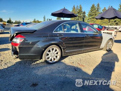 Trzecie zdjęcie samochodu z tyłu: 2007 MERCEDES-BENZ S 550 4MATIC VIN:WDDNG86X97A097925 - miniatura