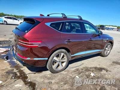 Trzecie zdjęcie samochodu z tyłu: 2021 GENESIS GV80 3.5T ADVANCED+ VIN:KMUHCESC6MU053568 - miniatura