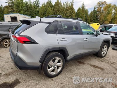 Trzecie zdjęcie samochodu z tyłu: 2019 TOYOTA RAV4 LIMITED VIN:2T3DWRFV9KW020771 - miniatura