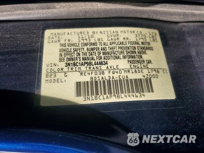 Zdjęcie 12 z 12 samochodu: 2011 NISSAN VERSA 1.8 S VIN:3N1BC1AP9BL444634 - miniatura
