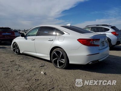 Drugie zdjęcie samochodu z przodu: 2019 HONDA ACCORD SPORT VIN:1HGCV1F35KA051725 - miniatura