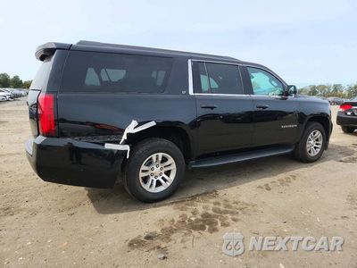 Trzecie zdjęcie samochodu z tyłu: 2020 CHEVROLET SUBURBAN K1500 LT VIN:1GNSKHKC6LR254134 - miniatura