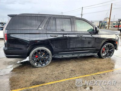 Trzecie zdjęcie samochodu z tyłu: 2022 CADILLAC ESCALADE PREMIUM LUXURY VIN:1GYS4BKL1NR167416 - miniatura