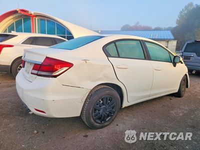 Trzecie zdjęcie samochodu z tyłu: 2013 HONDA CIVIC LX VIN:2HGFB2F58DH568857 - miniatura