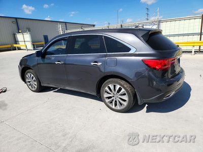 Drugie zdjęcie samochodu z przodu: 2016 ACURA MDX TECHNOLOGY VIN:5FRYD3H47GB014505 - miniatura